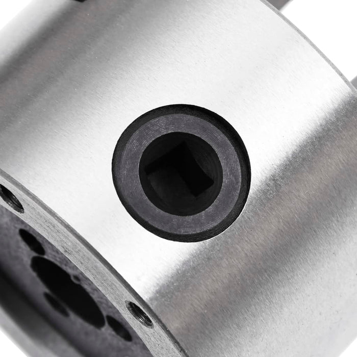 Mandrino per Tornio a 3 Griffe Autocentrante 80 mm in Acciaio 146704
