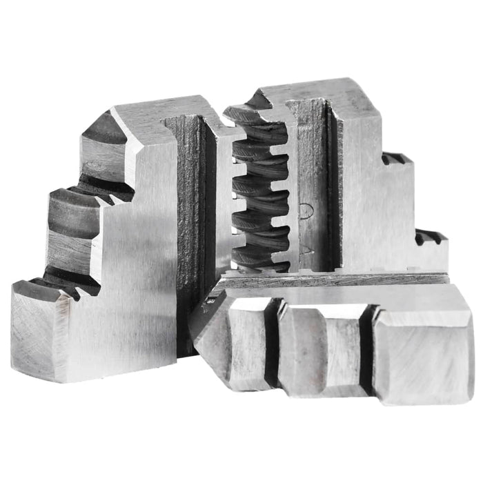 Mandrino per Tornio a 3 Griffe Autocentrante 100 mm in Acciaio 146705