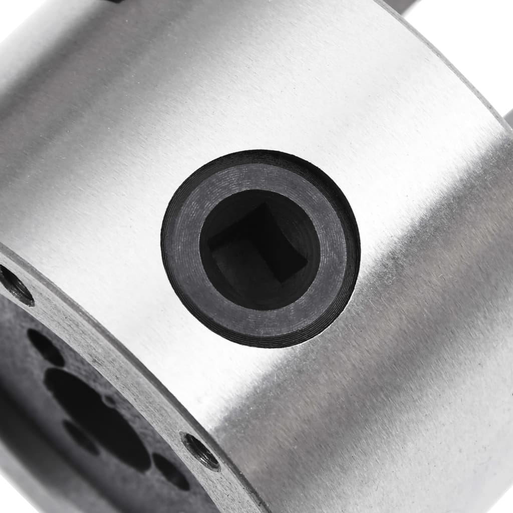 Mandrino per Tornio a 3 Griffe Autocentrante 100 mm in Acciaio 146705