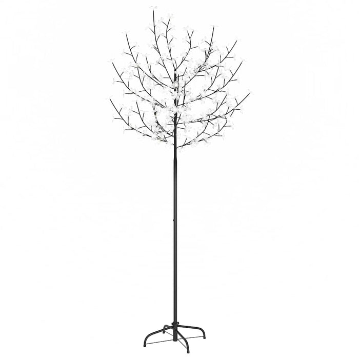 Albero di Natale 200 LED Bianco Freddo Ciliegio in Fiore 180 cm 51266