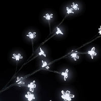 Albero di Natale 200 LED Bianco Freddo Ciliegio in Fiore 180 cm 51266