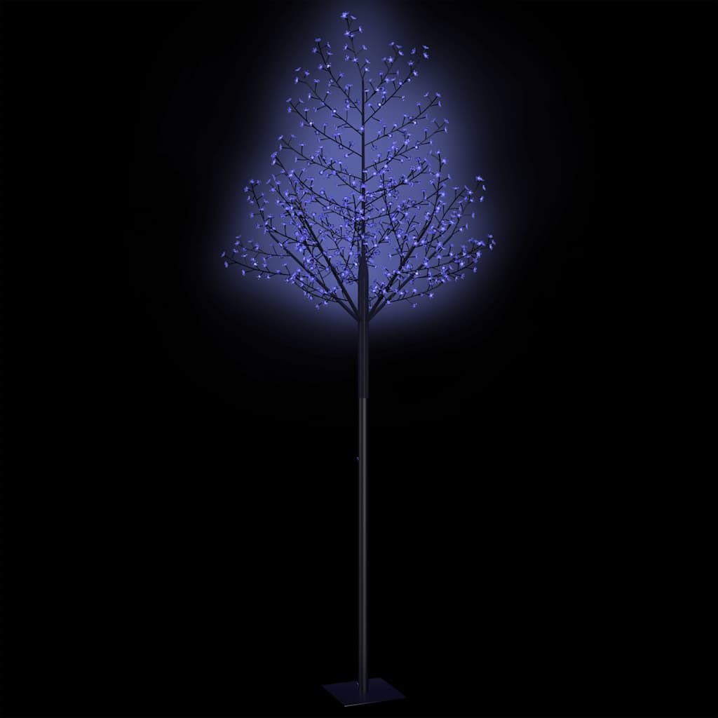 Albero di Natale 600 LED Luce Blu Ciliegio in Fiore 300 cm 51273
