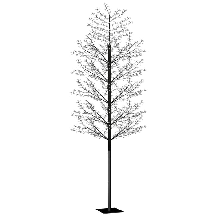Albero di Natale 2000 LED Blu Ciliegio in Fiore 500cm 51279