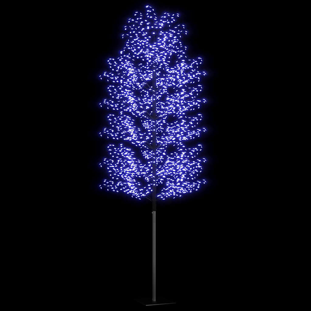 Albero di Natale 2000 LED Blu Ciliegio in Fiore 500cm 51279