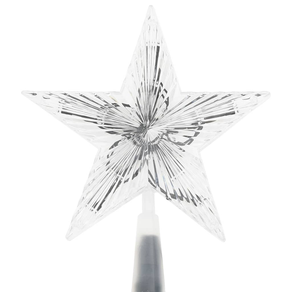 Albero di Natale a Cono con 136 LED Multicolori 70x240 cm 51287