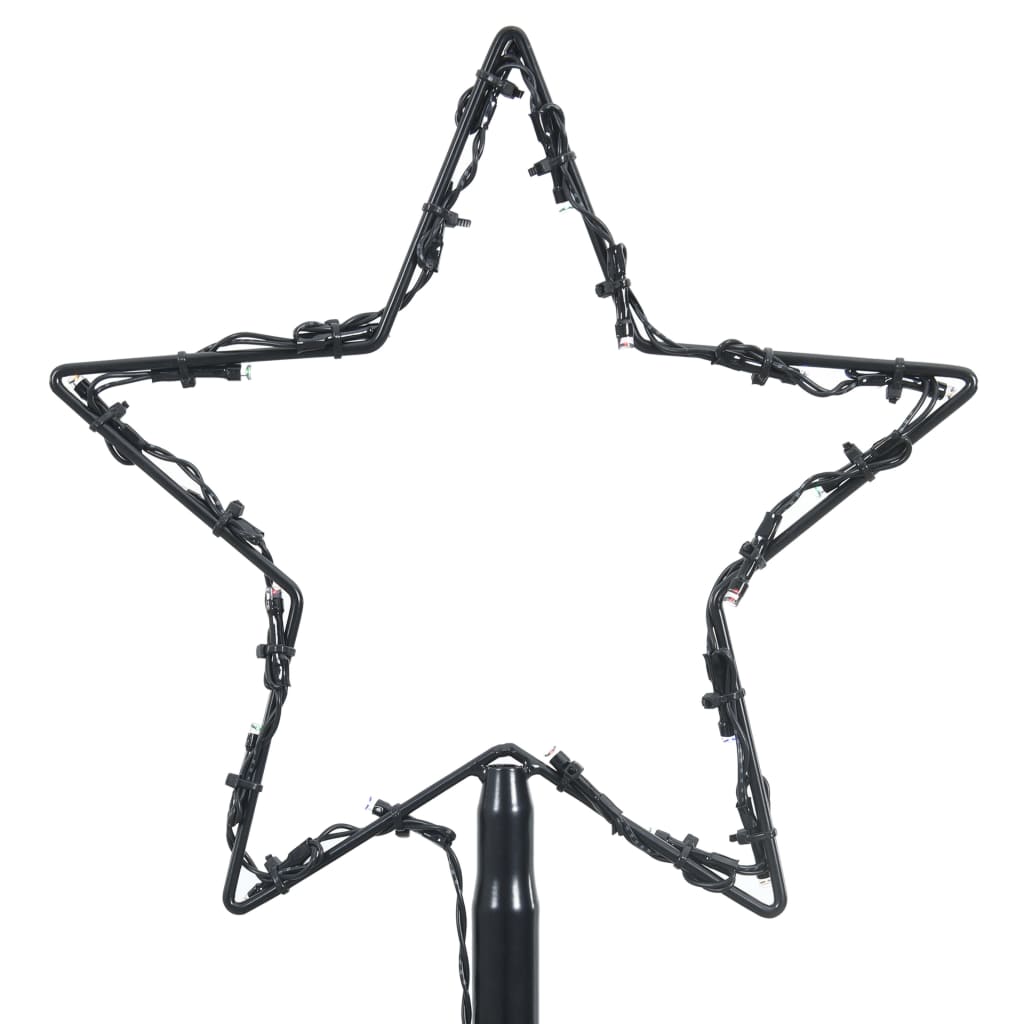 Albero di Natale a Cono con 330 LED Bianco Caldo 100x300 cm 51288