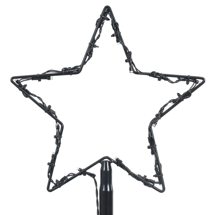 Albero di Natale a Cono con 400 LED Bianco Caldo 100x360 cm 51290