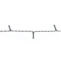 Albero di Natale a Cono con 400 LED Bianco Caldo 100x360 cm 51290