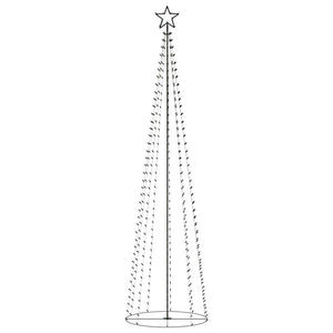 Albero di Natale a Cono con 400 LED Colorato 100x360 cm 51291