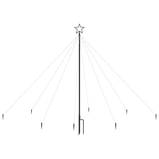 Albero di Natale Cascata Luci LED Interni Esterni 400 LED 2,5 m 51294