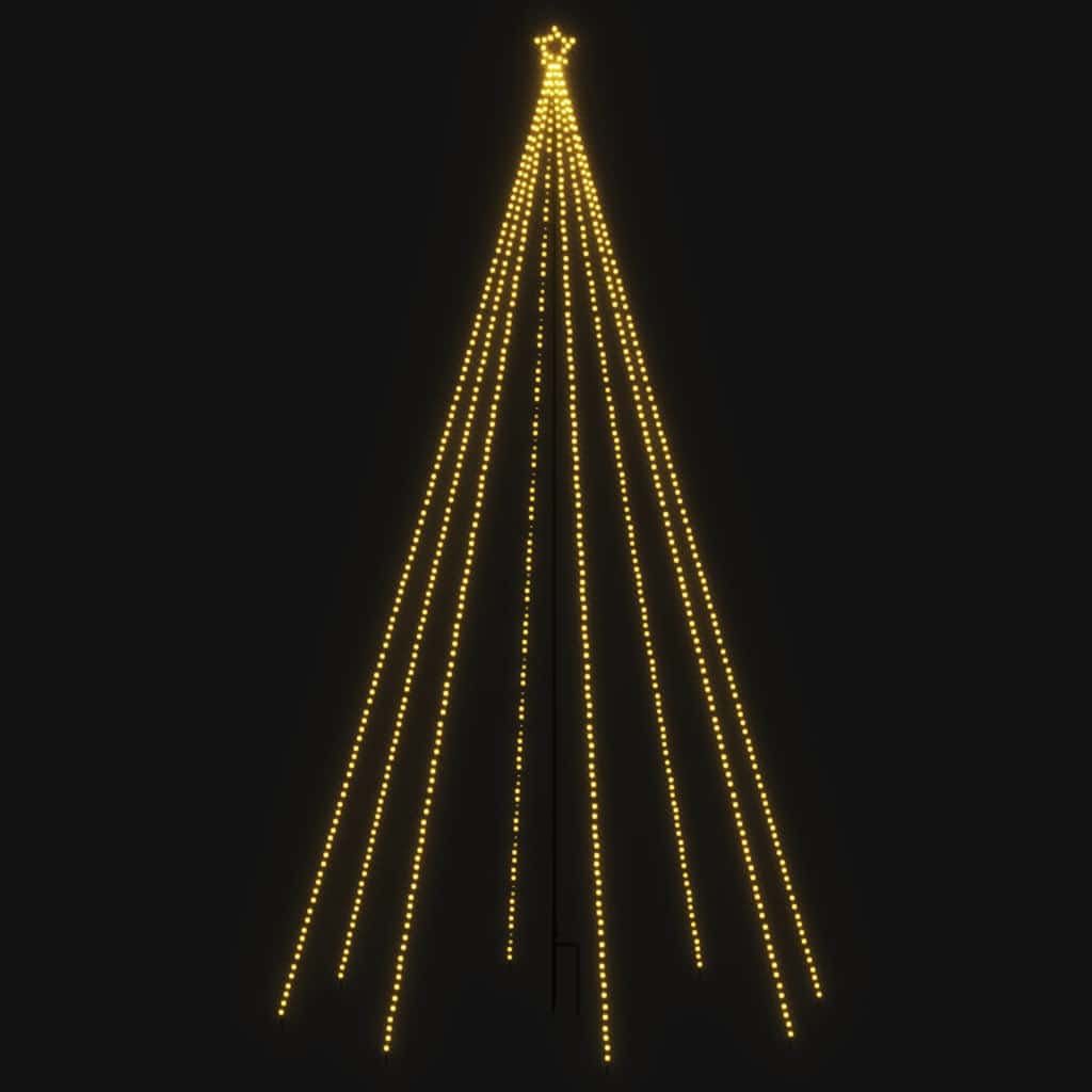 Albero di Natale Cascata Luci LED Interni Esterni 400 LED 2,5 m 51294