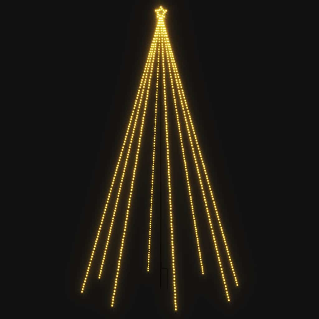 Albero di Natale a Cascata Luci LED Interni Esterni 800 LED 5 m 51296