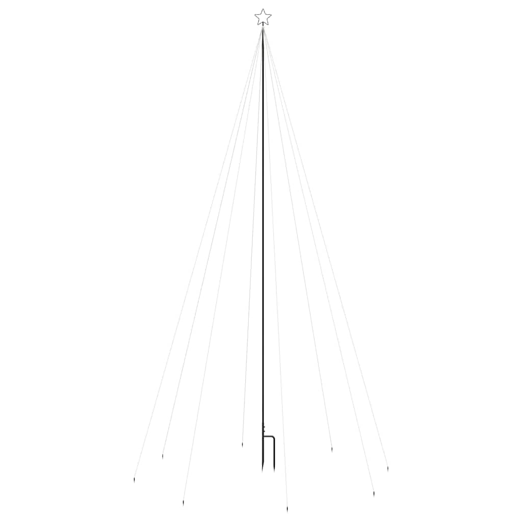 Albero di Natale a Cascata Luci LED Interni Esterni 800 LED 5 m 51296