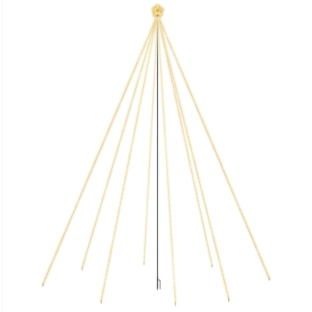 Albero Natale a Cascata di Luci LED Interni Esterni 1300 LED 8m 51297