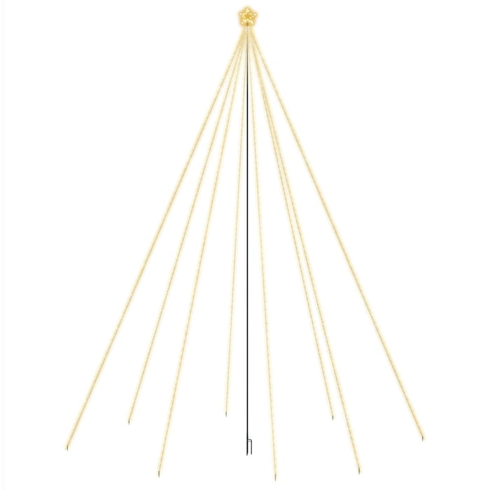 Albero Natale a Cascata di Luci LED Interni Esterni 1300 LED 8m 51297