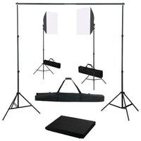 Kit Studio Fotografico Professionale con Softbox e Fondale 02_0001432