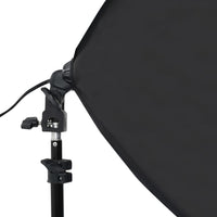 Kit per Studio Fotografico con Luci Softbox e Fondale 3055058