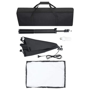 Kit per Studio Fotografico con Luci Softbox e Fondale 3055061