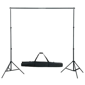 Kit Studio Fotografico Professionale con Softbox e Fondale Nero 02_0001435