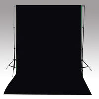 Kit professionale per studio fotografico con set di illuminazione e fondale nero 02_0001447