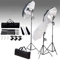 Kit per Studio Fotografico con Set di Luci e Fondale 3055123