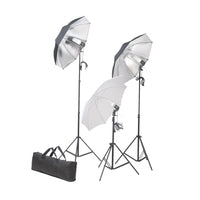 Kit professionale per studio fotografico con set di illuminazione e fondale nero 02_0001450