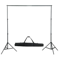 Kit professionale per studio fotografico con set di illuminazione e fondale bianco 02_0001451