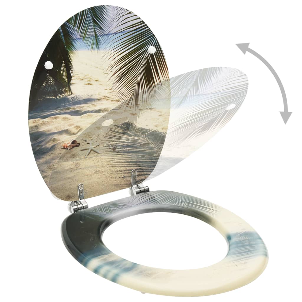 Sedile WC coperchio WC con rivestimento in MDF beach 02_0002932
