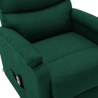 Poltrona Alzapersona Verde Scuro Tessuto 321242