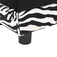 Divano per cani 57 cm in peluche con contenitore nero 02_0000194