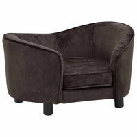 Divano per Cani Marrone 69x49x40 cm in Peluche cod mxl 53777