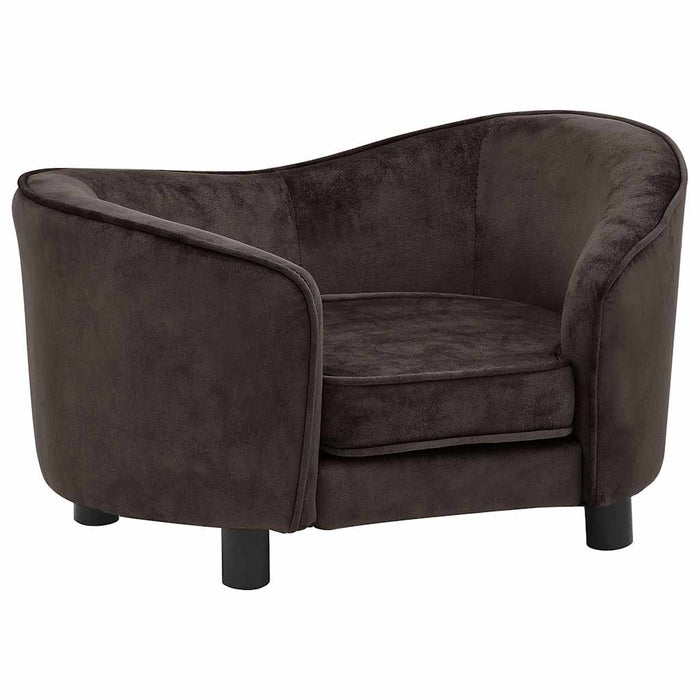 Divano per Cani Marrone 69x49x40 cm in Peluche cod mxl 53777