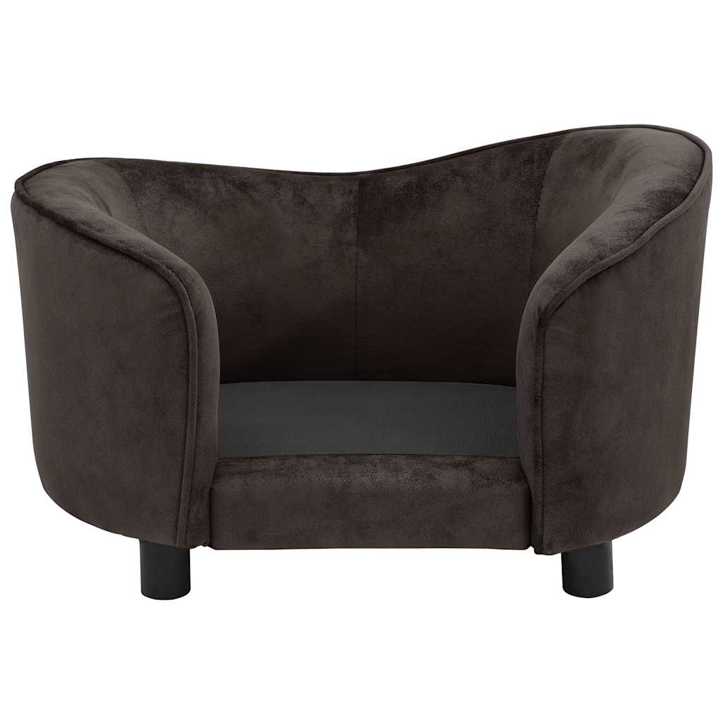 Divano per Cani Marrone 69x49x40 cm in Peluche cod mxl 53777