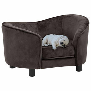 Divano per Cani Marrone 69x49x40 cm in Peluche cod mxl 53777