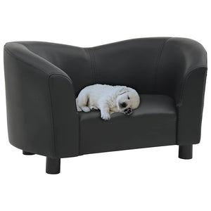 Divano per Cani Nero 67x41x39 cm in Similpelle cod mxl 50773
