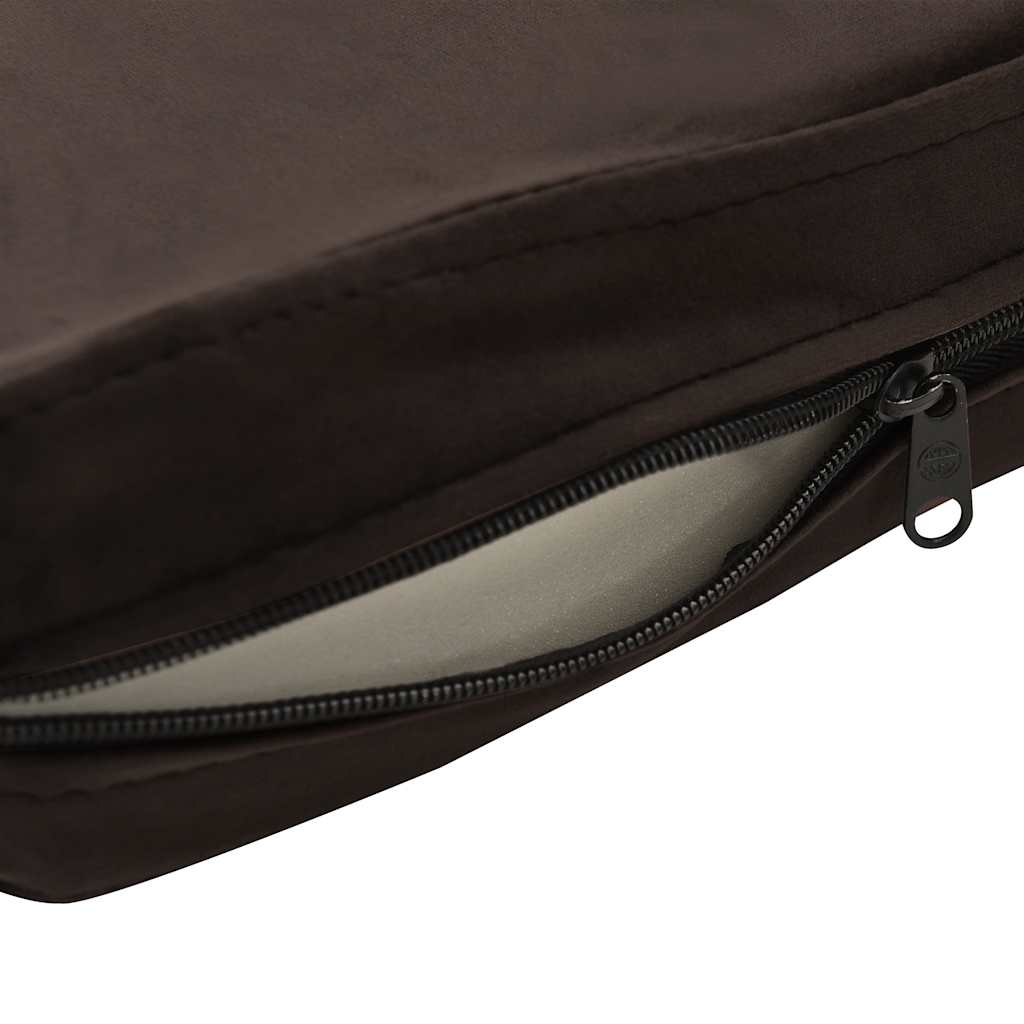 Divano per Cani Marrone 72x45x30 cm in Peluche 170952