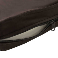 Divano per Cani Marrone 60x43x30 cm in Peluche e Similpelle 170961