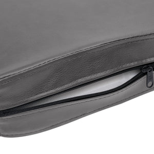 Divano per cani 80 cm sintetico grigio 02_0000156