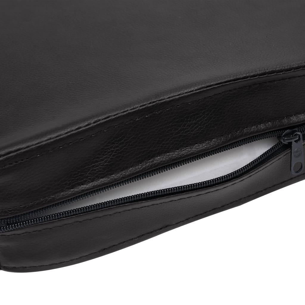 Divanetto per cani nero 80 cm sintetico nero 02_0000207