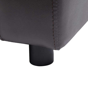 Divano per Cani Marrone 80x50x40 cm in Similpelle 170966