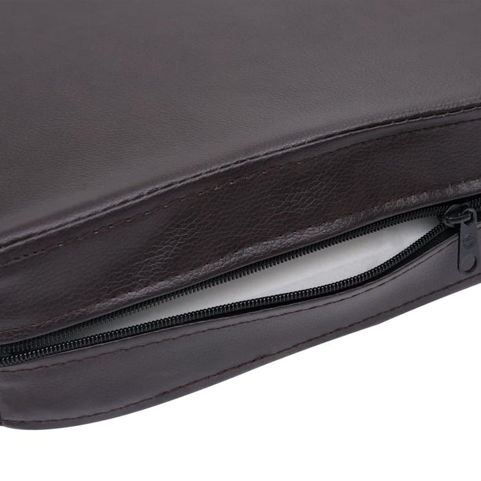 Divano per cani 80 cm sintetico marrone 02_0000188