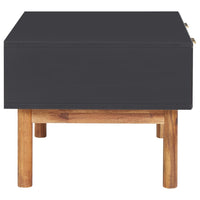 Tavolino da Salotto 90x50x40 cm Legno Massello di Acacia e MDF 289908