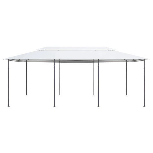 Gazebo 600x298x270 cm Bianco 180g/m² 310072
