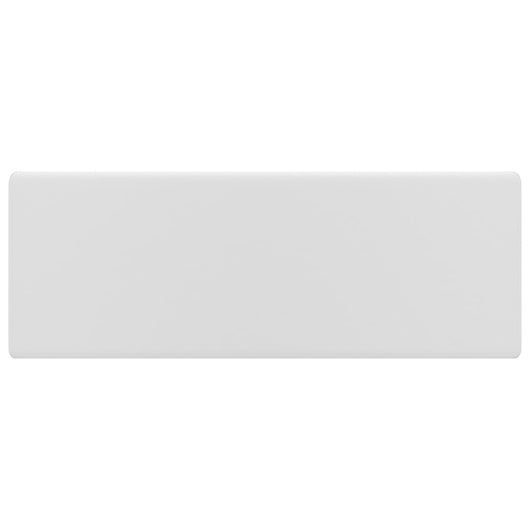 Lavabo quadrato di lusso con troppopieno da appoggio WC lavabo bagno stanza cosmetica casa 41 x 41 cm ceramica bianca opaca 02_0002685