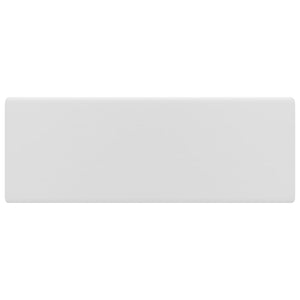 Lavabo Troppopieno Quadrato Bianco Opaco 41x41cm Ceramica 146943