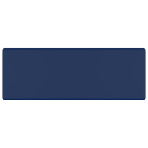 Lavabo quadrato di lusso con troppopieno lavabo da appoggio per wc per bagno stanza cosmetica 41 x 41 cm ceramica blu scuro opaco 02_0002688