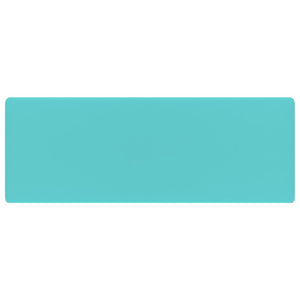 Lavabo Troppopieno Quadrato Verde Chiaro Opaco 41x41cm Ceramica 146947