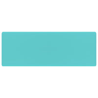 Lavabo Troppopieno Quadrato Verde Chiaro Opaco 41x41cm Ceramica cod mxl 43572