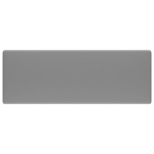 Lavabo con Troppopieno-Lavandino-Lavello Cubico Grigio Opaco 41x41 cm in Ceramica