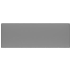 Lavabo con Troppopieno Cubico Grigio Opaco 41x41 cm in Ceramica 146949